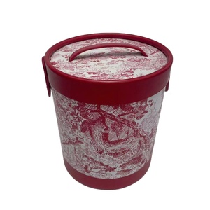 Tùy chỉnh cao cấp ống các tông handmade Hộp quà tặng với xử lý lời mời đám cưới Hộp quà tặng bao bì - Product Image 1