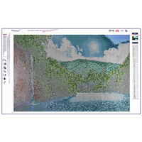Kit de peinture diamantée Dragonfly de la marque Ever Moment pour adultes débutants, décoration murale artisanale pour salon et chambre ASF3175