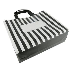 Многоразовая экологичная сумка-шоппер из ламинированной ткани RPET с ручками и застежкой, с индивидуальным логотипом, класса люкс - Product Image 4