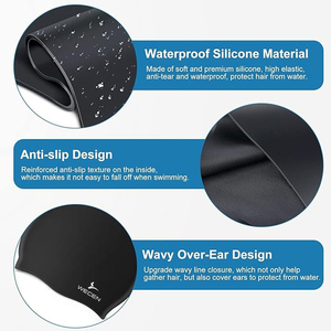 <span class=keywords><strong>Bonnet</strong></span> <span class=keywords><strong>de</strong></span> <span class=keywords><strong>bain</strong></span> en silicone plat 50g à faible MOQ, personnalisable style drapeau <span class=keywords><strong>pour</strong></span> enfants et adultes, <span class=keywords><strong>bonnet</strong></span> <span class=keywords><strong>de</strong></span> <span class=keywords><strong>bain</strong></span> <span class=keywords><strong>pour</strong></span> <span class=keywords><strong>dreadlocks</strong></span> - Product Image 6