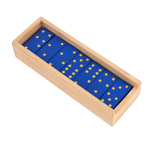 Ensemble exclusif de <span class=keywords><strong>dominos</strong></span> en bois pour enfants sûrs et écologiques Capacité pratique Cultiver un produit de divertissement - Product Image 4