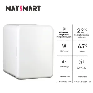 Mini refrigerador portátil para bebidas, nevera compacta para maquillaje, para Bar, Hotel, Coche