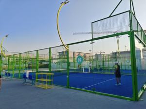 Juego completo del fabricante de cancha de tenis de Pádel de <span class=keywords><strong>precio</strong></span> barato China pádel al aire libre con césped <span class=keywords><strong>artificial</strong></span> - Product Image 2