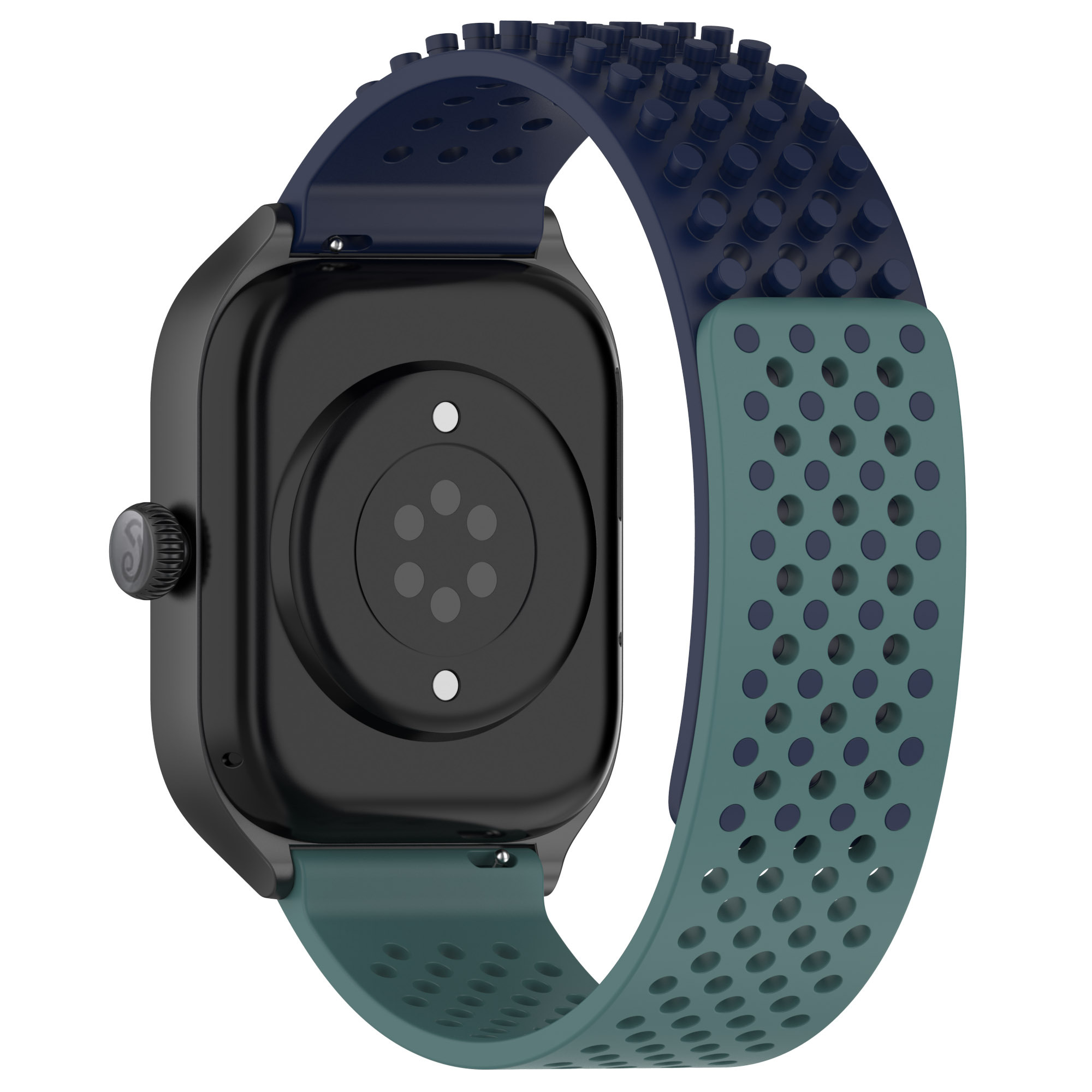 Midnight blue olive green
