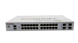 Fortinet Battery <b>Powered</b> 24 Port POE SNMP QoS Stackable LACP 10/100/1000Mbps Network <b>Switch</b> Module FS-124F 480Gbps Capacity - Product Image 5