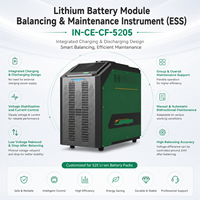 Instrument de mise à niveau et d'entretien des modules de batteries au lithium à 52 canaux, outil de test automobile pour la réparation des véhicules à énergie nouvelle