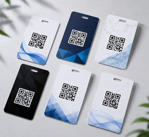 บัตร RFID สำหรับผู้เยี่ยมชมแบบกำหนดเอง พร้อมพิมพ์คิวอาร์โค้ด สำหรับการเข้าถึงอาคารสำนักงานและการจัดการผู้เยี่ยมชม - Product Image 2