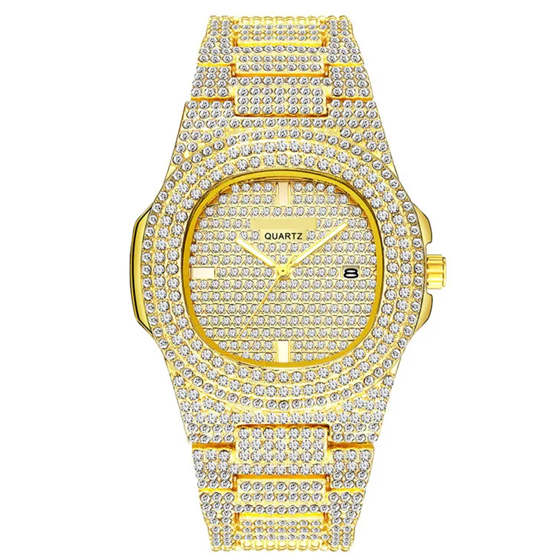 New Design Watch Luxury Cheap Price Full Stone PP Elegant Watches Men Wrist Iced Out Diamond Reloj Jewelry Zircon