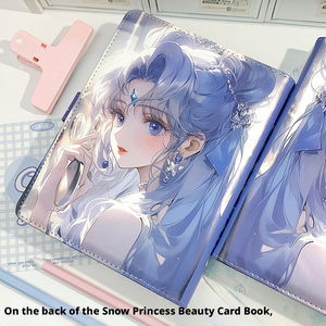 Eis- und Schneeprinzessin Sailor Moon A5 Hardcover Spiralbindung Kunstleder <span class=keywords><strong>Anime</strong></span>-Mädchen Tagesplaner Notizbuch - Product Image 5