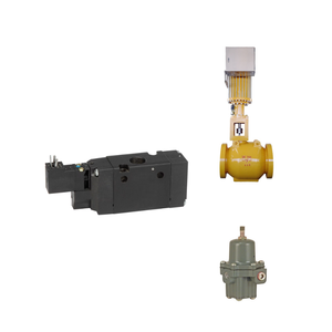 Válvula Solenoide Neumática Parker - Serie B5 B512BB549C con Válvula de Control Wuzhong China y Regulador de Filtro Fisher 67C - Product Image 2
