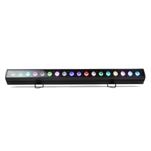 DMX RGBW 4IN1 stroboscope LED rondelle murale dj disco scène lumières Pixel contrôle 18x10w LED barre luminaire - Product Image 2