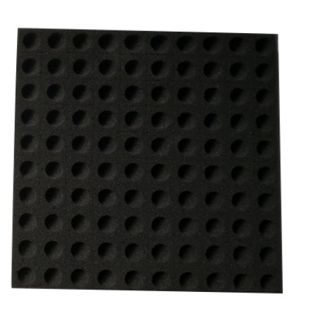 25*25*.2.5CM high density without round holes (black)