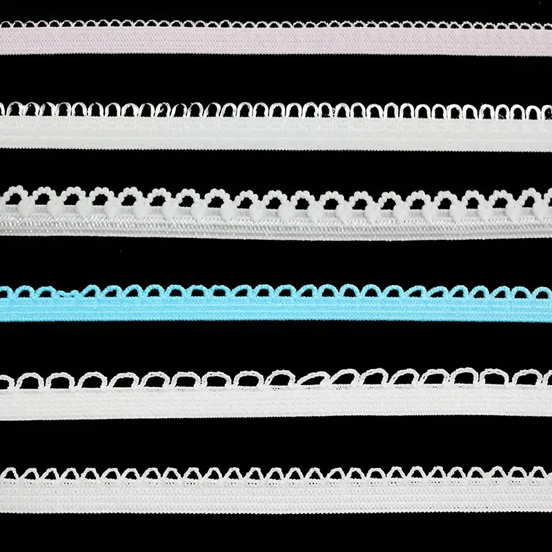 Op Maat Gemaakte Kleurrijke Geweven Elastische Jacquard Tape Voor Ondergoed