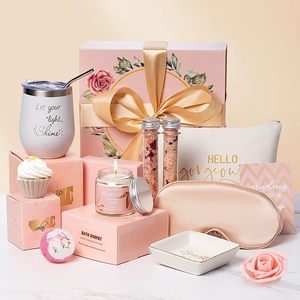 Caja de <span class=keywords><strong>regalo</strong></span> de Ideas única 2024 para mujer, juego de <span class=keywords><strong>regalo</strong></span> de cumpleaños para niñas, mamá, amiga, hermana, paquete relajante, mejora pronto, regalos de <span class=keywords><strong>spa</strong></span> - Product Image 2