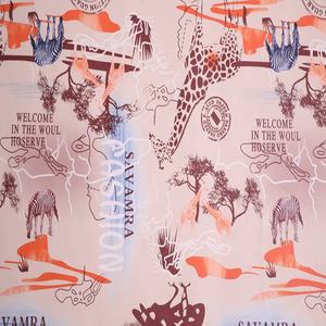 <span class=keywords><strong>Tissu</strong></span> en cuir synthétique tricoté 0.75mm, avec impression personnalisée, pour sac - Product Image 5