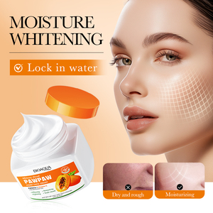 Crème et Lotion Visage Bioaqua OEM à la Papaye et Vitamine C Bio, Hydratante, Éclaircissante, <span class=keywords><strong>Anti</strong></span>-taches, Jour et <span class=keywords><strong>Nuit</strong></span> - Product Image 2