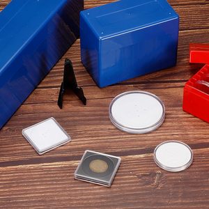 Estuche Protector de Plástico para <span class=keywords><strong>Monedas</strong></span>, Caja Transparente de PVC con Broche para Exhibición y Almacenamiento de <span class=keywords><strong>Monedas</strong></span> Graduadas con Relieve - Product Image 6