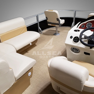 Bateaux de pêche ponton de sport relaxants de haute qualité en aluminium à grande vitesse de 15 pieds (4,6 m) - Product Image 2