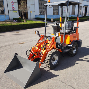 Mini-chargeuse hydraulique multifonctionnelle à faible consommation de carburant, performante et stable pour le déblaiement et le déchargement de gravier dans les cours et les jardins - Product Image 3