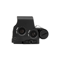Lunette de visée optique en alliage d'aluminium avec lunette de visée holographique noire rouge verte et accessoires