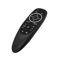 Universal G10S Pro Retroiluminación BT 2,4G Mini Control remoto inteligente por voz Airmouse Controles Fly Air Mouse para Google Android Tv Box