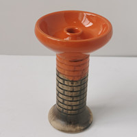 Qualité RTS Glacé Argile Shisha Tête Oblako Narguilé Bol Céramique Narguilé Tête Nouveau Design Haute Qualité narguilé Accessoires