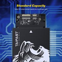Taifast Internal Solid State Hard Drive SSD SATA3 120GB 480GB M.2 antarmuka untuk Laptop Desktop gaya 3D SATA Port ekspansi
