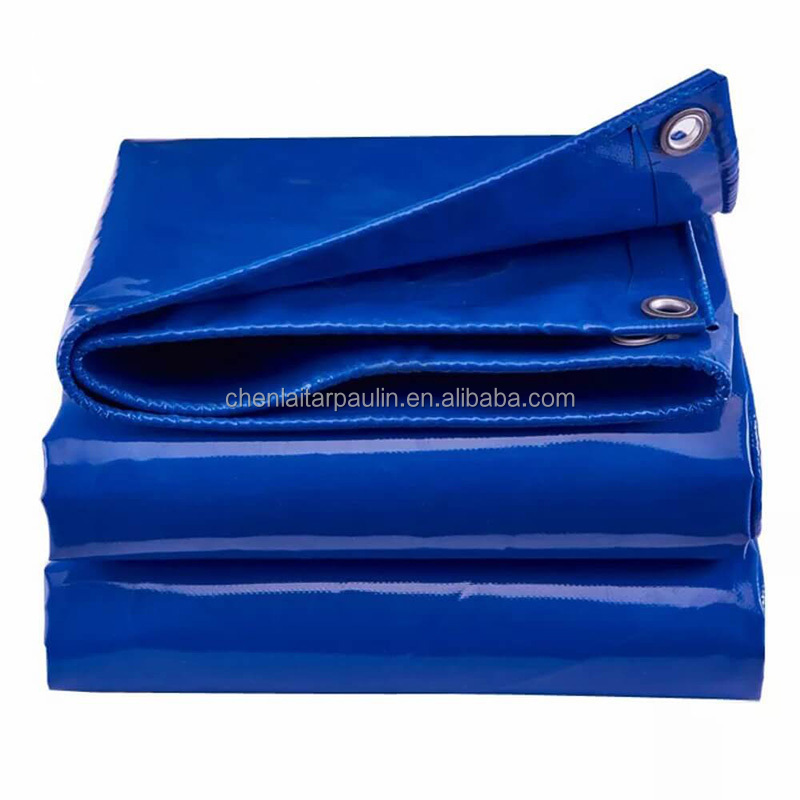 Heavy Weight Waterproof Vinyl Coated Tarp Lona PVC Canvas Roll 1000D PVC Coated Tarpaulin for Truck Cover Tent Roof Covers