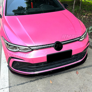 For Volkswagen Golf 8 MK8 GTI R Line 2020-2023 Car Front Bumper Lip Spoiler Diffuser Splitters Body Kit Aprons Cover Guard Trim - Product Image 4