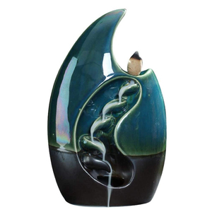 Quemador de Incienso de Cerámica con Borde Dorado, Portátil, Tipo Vaso, con Diseño Animal, No Tóxico, Libre de Plomo, para Navidad - Product Image 3