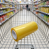 Film alimentaire PVC en rouleau jumbo, haute transparence, haute durabilité, résistant à l'humidité, pour la conservation des aliments, prix de gros bas