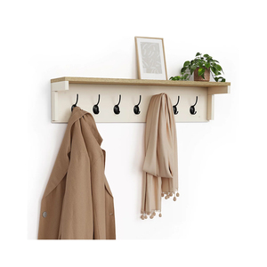 Perchero de Pared de Aglomerado de Madera de Alta Calidad con Construcción Duradera, Perfecto para la Organización del Hogar y la Oficina - Product Image 1