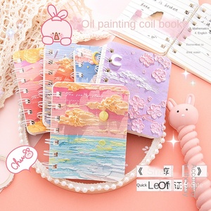 Quaderno a Spirale A7 con Disegni Cartoon, 80 Fogli, Cancelleria per Studio, Carino Quaderno a Fogli Mobili, Taccuino Portatile per Studenti, Regalo all'Ingrosso - Product Image 3