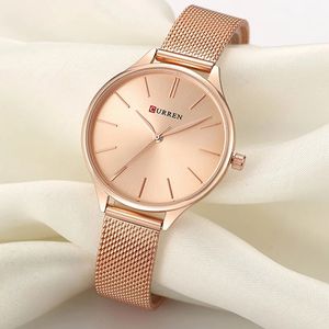 Curren 9024 Hot Sale Luxury Quartz Watch Stainless Steel Strap Ladies Fashion Simple Women Minimalist Watch for Relojes <strong>De</strong> Mujer - Product Image 1