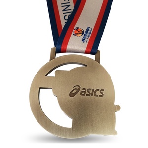 Medaglia Sportiva Personalizzata in Lega di Zinco Stampata dal Guangdong per Medagliati in Oro/Argento/Bronzo - Product Image 4