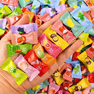 Gezondheid Candysugar-Vrije Vitamine C Pepermuntjes Kauwgom Bulkdoos Verpakking Zoet Fruit Mango Gearomatiseerd Individueel Klein Pakket
