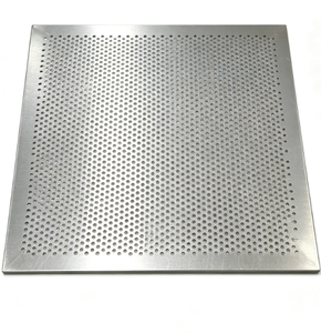 Placa metálica perforada de acero inoxidable de tamaño personalizado, lámina perforada con orificios para equipos de filtración de líquidos y gases - Product Image 1