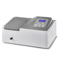 Spectrophotomètre d'absorption atomique UV-Vis portable à affichage LCD, résolution 4 nm, lampe au tungstène et au deutérium, directement de l'usine