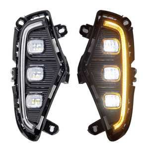 MINGLIDA Luces LED DRL para Auto, 12V, ABS, para 2019-2021, Luz Diurna con Intermitentes Amarillos - Product Image 3