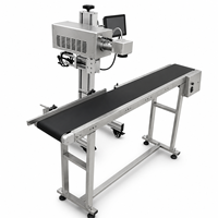 Máquina de Codificación Láser de CO2 Industrial de 30W para Cajas de Cartón, Bolsas de Plástico, Botellas, Marcado de Fecha y Código QR