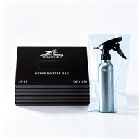 Sacs de lavage pour tatouage TMB Model PE, design à trous pré-perforés, pochettes de protection jetables pour maquillage permanent, 250 pièces par boîte
