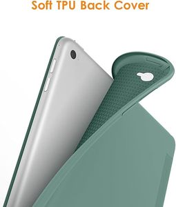 Funda para <span class=keywords><strong>iPad</strong></span> <span class=keywords><strong>Air</strong></span> 2 de 9,7 pulgadas (<span class=keywords><strong>2014</strong></span> lanzada), funda inteligente ultradelgada y ligera con soporte triple y funda trasera de TPU suave y flexible - Product Image 3