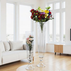 <span class=keywords><strong>Centro</strong></span> <span class=keywords><strong>de</strong></span> <span class=keywords><strong>Mesa</strong></span> con Soporte <span class=keywords><strong>para</strong></span> Flores y Cilindro <span class=keywords><strong>de</strong></span> <span class=keywords><strong>Vidrio</strong></span>, Ideal <span class=keywords><strong>para</strong></span> Decoración <span class=keywords><strong>de</strong></span> Bodas, Fiestas y Eventos - Product Image 2