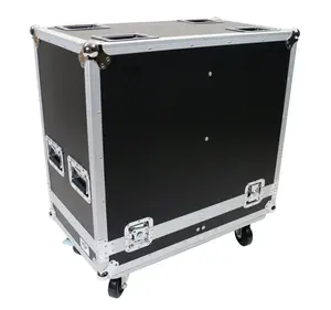 एल्यूमीनियम उड़ान रोड केस dj समर्थक ऑडियो रोड केस पोर्टेबल एल्यूमीनियम उपकरण बॉक्स के साथ पोर्टेबल एल्यूमीनियम उपकरण बॉक्स