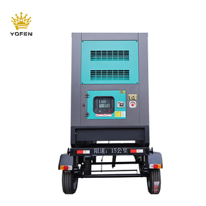 250KW 300KW500KW Portable <b>Silent</b> <b>Generator</b> Set with Trailer Water Cooling System 50/60Hz for Use in Construction Sites - Product Image 3