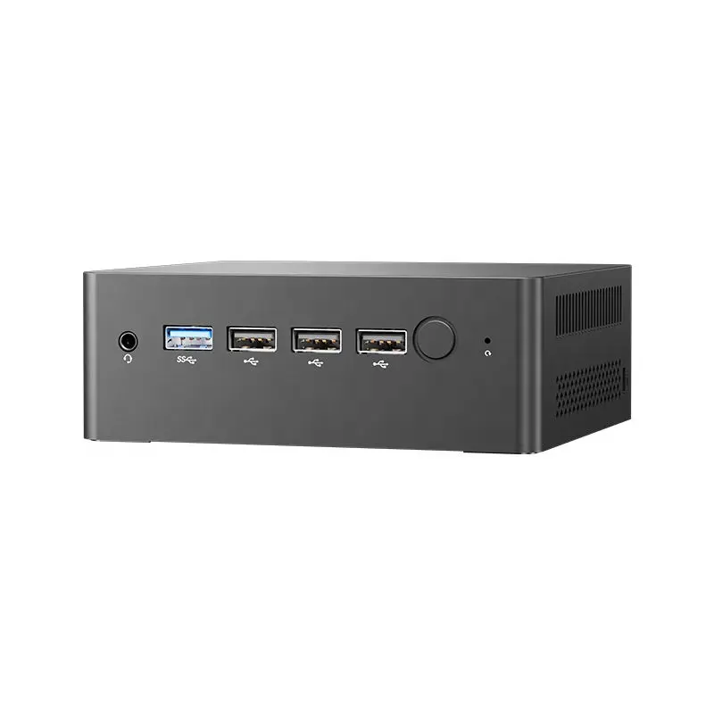 Ytc Barebone Itx האם Intel N100 מיני מקרה מחשב זול מחיר תיבת משחקי מחשב נייד קטן מארח Nvme לינוקס מחשבים ניידים מעבד