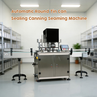 Machine automatique de scellage de canettes pour l'emballage de snacks et de biscuits, ligne de remplissage de canettes de bière Siomoda FG130E