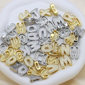 Nuevo Brazalete de Reloj para Mujer con 26 Letras Inglesas, Diseño Colorido con Cuerda y Circones, Accesorio Colgante DIY - Product Image 5