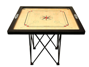 Tablero de Carrom de Madera Premium, Tamaño de Torneo, Superficie de Juego Lisa, Juego de Mesa Familiar para Interiores - Product Image 4