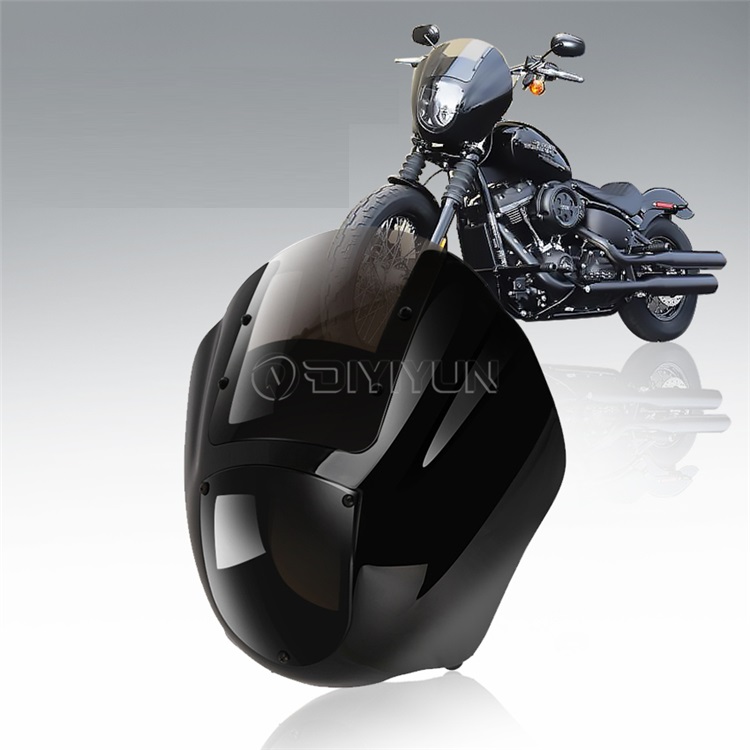Мотоциклетные гоночные передние фары комплекты обтекателей для Harley Dyna Rider Glide Sportster 1200 883 XL 1986-2020